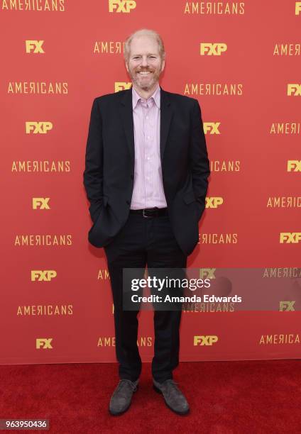Actor Noah Emmerich arrives at the For Your Consideration Red Carpet Event for the series finale oF FX's "The Americans" at the Saban Media Center on...