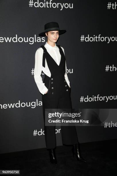 Cara Delevingne during the Douglas X Peter Lindbergh campaign launch at ewerk on May 30, 2018 in Berlin, Germany.