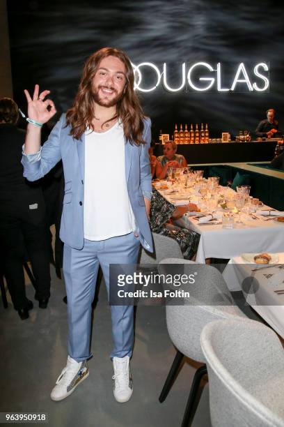 Influencer Riccardo Simonetti during the Douglas X Peter Lindbergh campaign launch at ewerk on May 30, 2018 in Berlin, Germany.