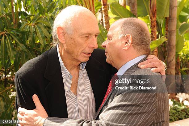 Jay Cooper and Joel A. Katz attends the 52nd Annual GRAMMY Awards 12th Annual Entertainment Law Initiative Luncheon and Scholarship held at the...