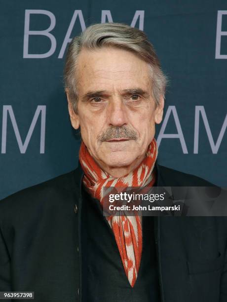 Jeremy Irons attends BAM Gala 2018 at Brooklyn Cruise Terminal on May 30, 2018 in New York City.