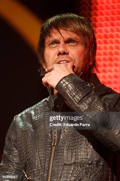 Spanish actor Nacho Vidal Zeta attends the Next Beat Dance Awards at La Riviera disco on February 3, 2010 in Madrid, Spain.