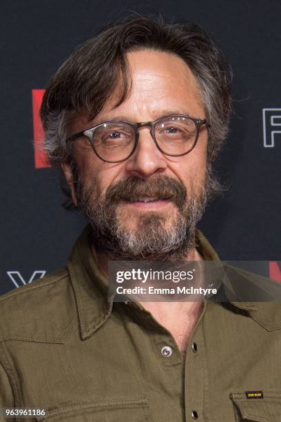 Marc Maron attends #NETFLIXFYSEE For Your Consideration event For "GLOW" at Netflix FYSEE At Raleigh Studios on May 30, 2018 in Los Angeles,...