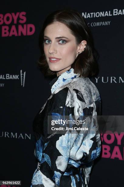 Allison Williams attends "The Boys in the Band" 50th Anniversary Celebration at Booth Theatre on May 30, 2018 in New York City.