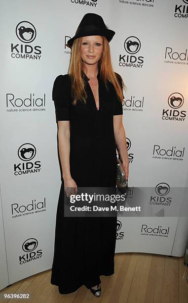 Olivia Inge attends the Rodial Beautiful Awards at the Sanderson Hotel on February 3, 2010 in London, England.