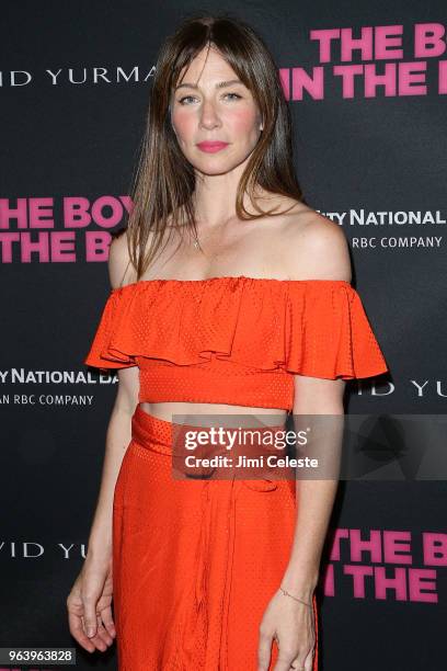 Lynn Collins attends "The Boys in the Band" 50th Anniversary Celebration at Booth Theatre on May 30, 2018 in New York City.