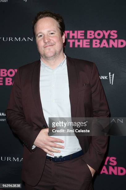 Patch Darragh attends "The Boys in the Band" 50th Anniversary Celebration at Booth Theatre on May 30, 2018 in New York City.