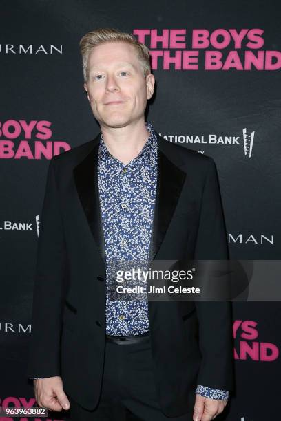 Anthony Rapp attends "The Boys in the Band" 50th Anniversary Celebration at Booth Theatre on May 30, 2018 in New York City.