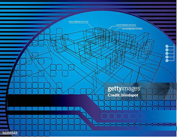 Landscape Technical Background Technical Background High-Res Vector Graphic - Getty Images
