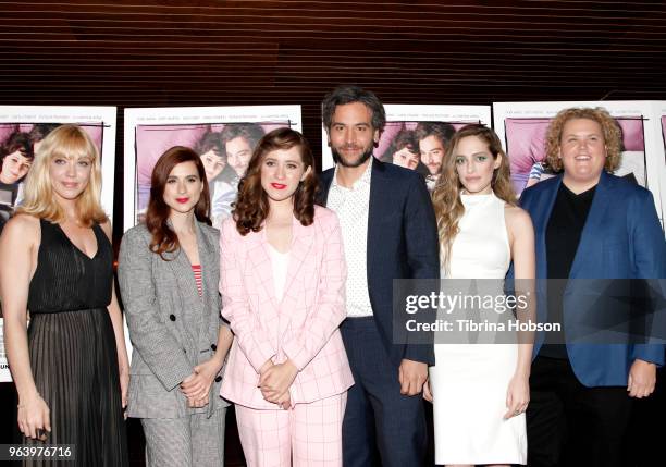 Theresa Bennett, actors Aya Cash, Noel Wells, Josh Radnor, Carly Chaikin and Fortune Feimster attend the premiere of Paramount Pictures and Vertical...