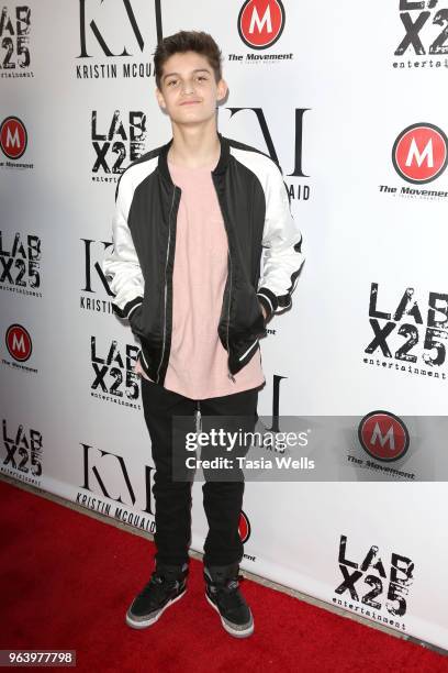 Romeo Blanco attends the dance video release party For "Florets" at Victory Theatre on May 30, 2018 in Burbank, California.