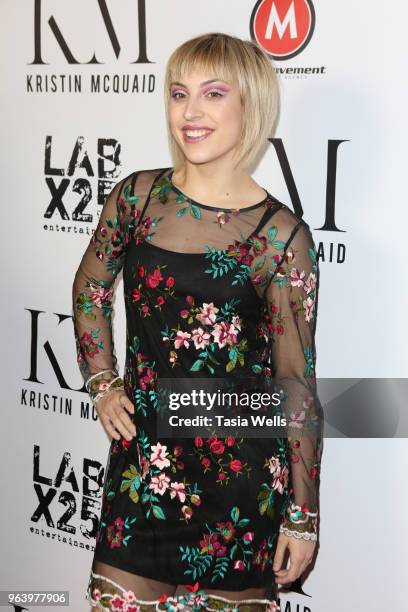 Hailee Payne attends the dance video release party For "Florets" at Victory Theatre on May 30, 2018 in Burbank, California.