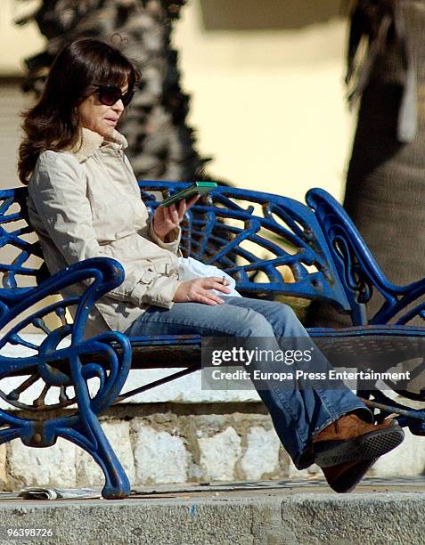 Pepa Flores is seen on February 3, 2010 in Malaga, Spain.