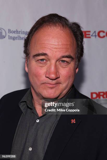 Actor Jim Belushi attend the DRIVE4COPD Drivers Meeting at the ESPNZone on February 3, 2010 in New York City.