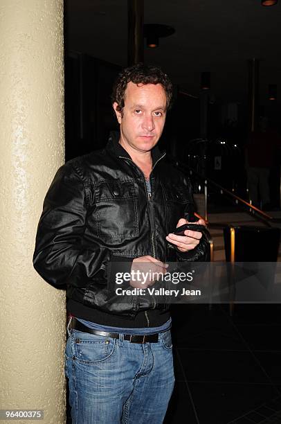 Pauly Shore is seen in South Beach on February 3, 2010 in Miami, Florida.