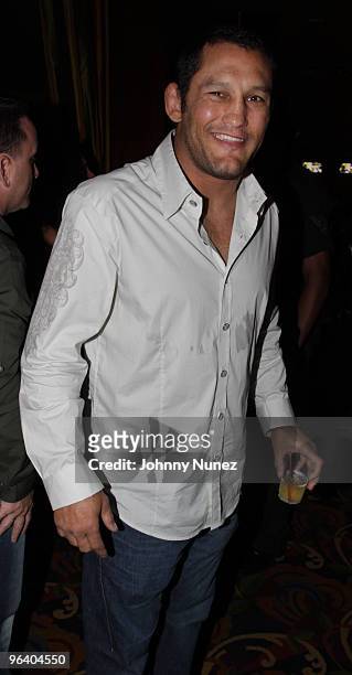 Fighter Dan Henderson attends the Moves Magazine Annual Super Bowl Gala on February 3, 2010 in Hallandale, Florida.