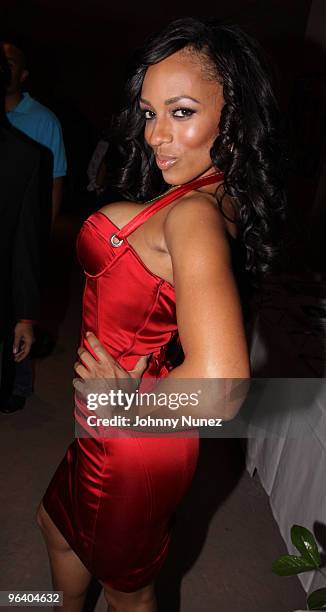 Actress and model Melyssa Ford attends the Moves Magazine Annual Super Bowl Gala on February 3, 2010 in Hallandale, Florida.