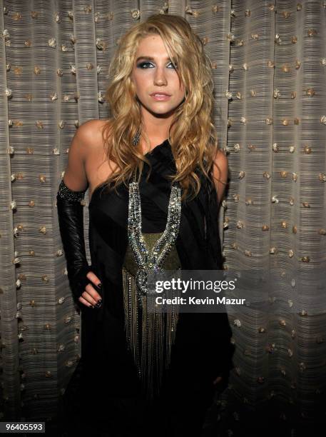 Ke$ha at the 52nd Annual GRAMMY Awards - Salute To Icons Honoring Doug Morris held at The Beverly Hilton Hotel on January 30, 2010 in Beverly Hills,...