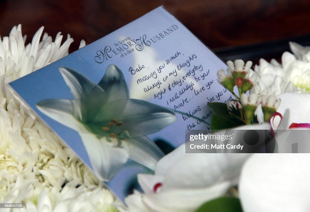 The Funeral Takes Place Of Bomb Disposal Expert Captain Daniel Read
