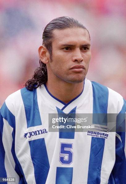 Portrait of Milton Reyes of Honduras before the FIFA World Cup 2002 ...