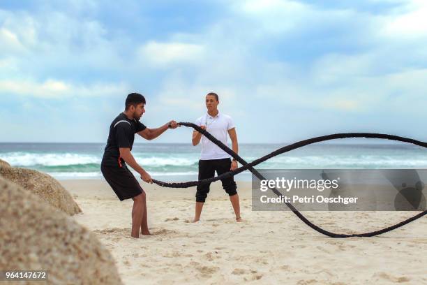 Outside Battle Rope 542 Battle Ropes Outside Stock Photos, High-Res Pictures, and Images ...