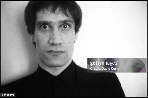 Wilko Johnson former guitarist with Doctor Feelgood and The Blockheads poses for a portrait on May 7, 1981 in Putney, London, England.