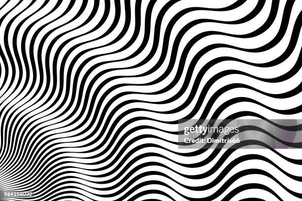 halftone pattern, abstract background of rippled, wavy lines. - vanishing point stock illustrations