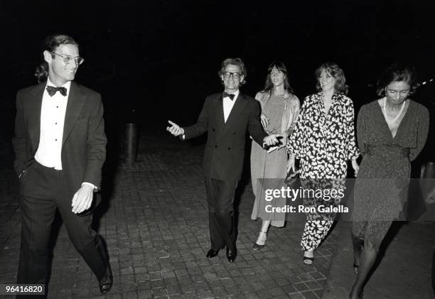 Richard Avedon's Son, Richard Avedon, and Guests