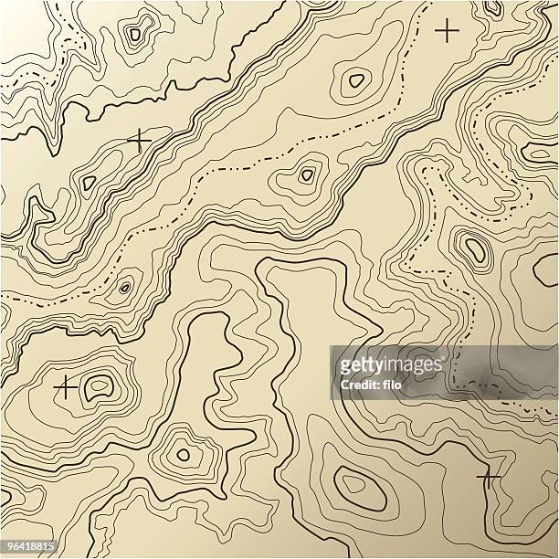 topography [vector] - topography stock illustrations