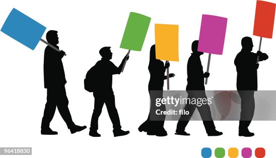 Sign People Vector High-Res Vector Graphic - Getty Images