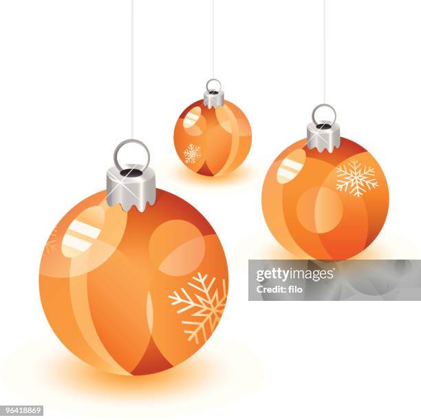ilustrações, clipart, desenhos animados e ícones de enfeites de natal - 2007 data