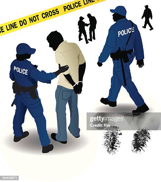 police - child abuse stock illustrations