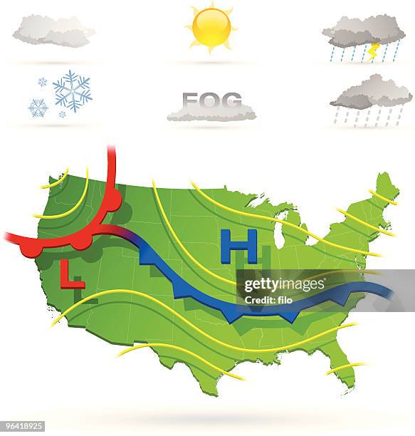 weather - hailing stock illustrations