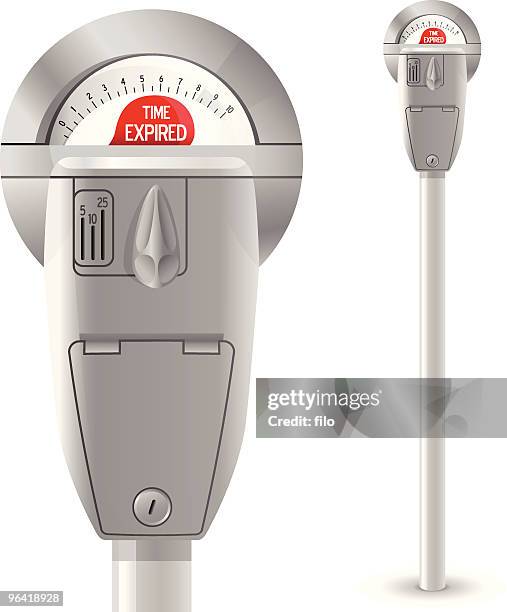 parking meter - parking meter stock illustrations