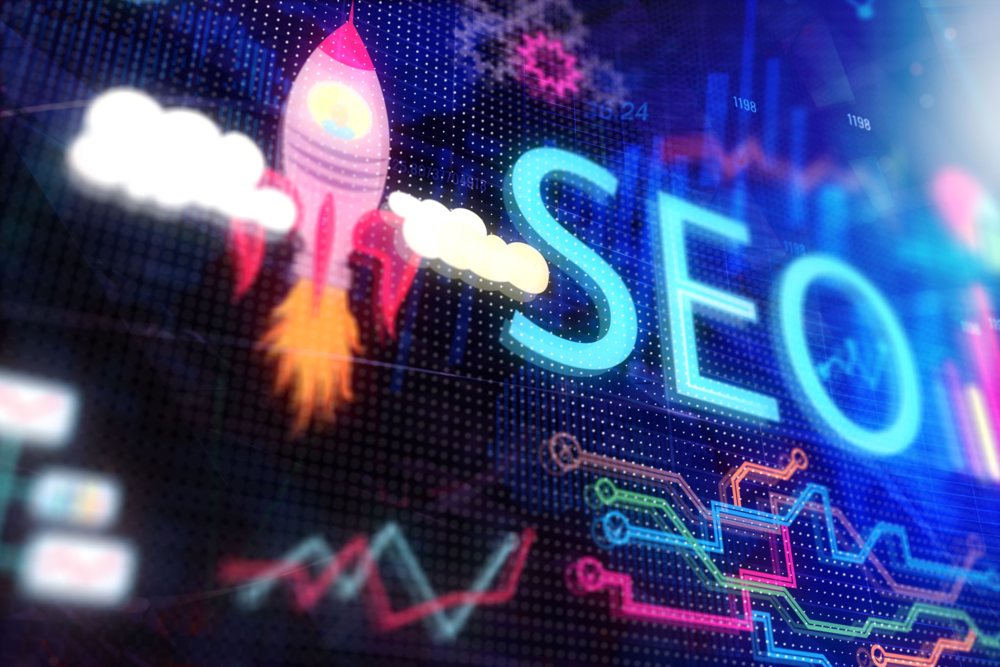 Creative SEO backdrop Creative SEO backdrop