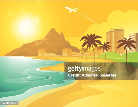 628 Cartoon Beach Scene Photos and Premium High Res Pictures - Getty Images