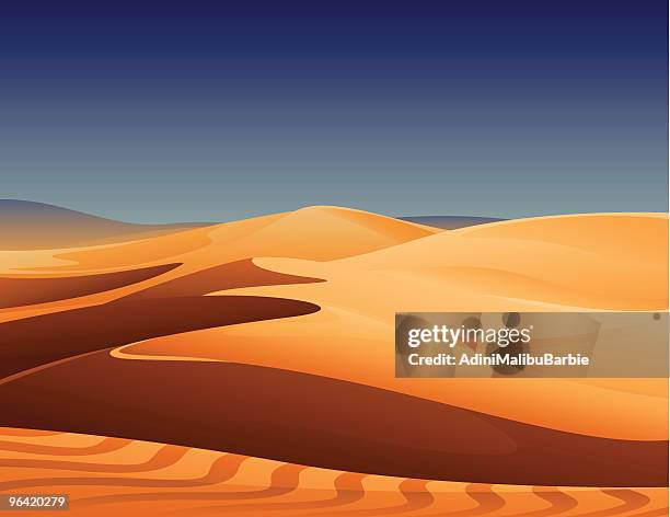 ilustraciones, imágenes clip art, dibujos animados e iconos de stock de desierto - desert area