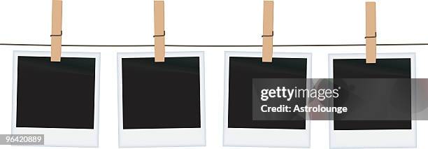 ilustrações de stock, clip art, desenhos animados e ícones de fotos em branco - transferência de impressão instantânea
