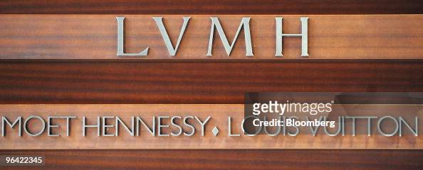 The LVMH Moet Hennessy Louis Vuitton logo is displayed at the