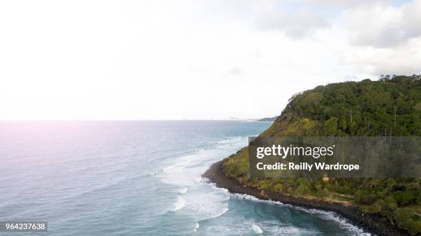 the lifestyle of burleigh heads - burleigh beach stock pictures, royalty-free photos & images