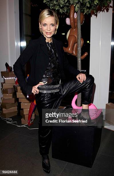 Christiane Gerboth attends the 'Christian Louboutin' cocktail reception at The Corner Shop on February 4, 2010 in Berlin, Germany.