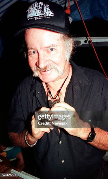 Bob Urban, father of country singer Kieth Urban, in Coolum, Queensland.