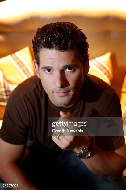 Australian actor, Eric Bana, at the Park Hyatt Hotel in Melbourne to promote his latest film 'Munich'.