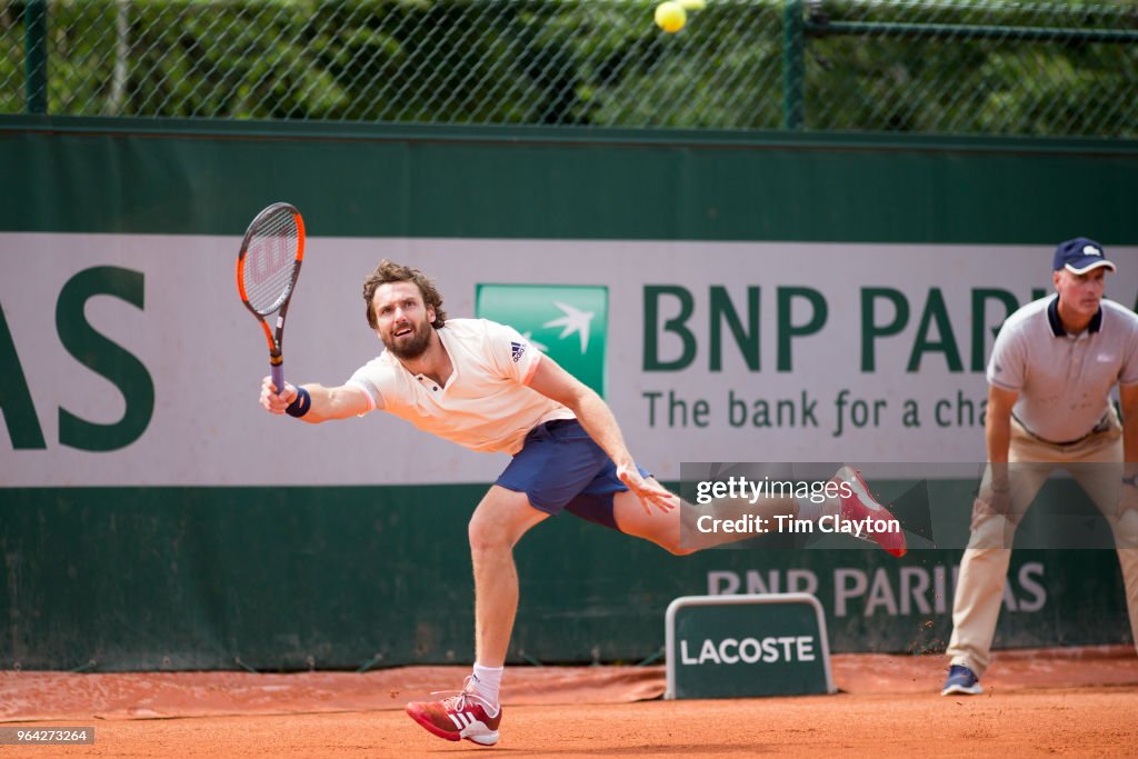 2018 French Open Tennis Tournament. Roland Garros. Paris. France.