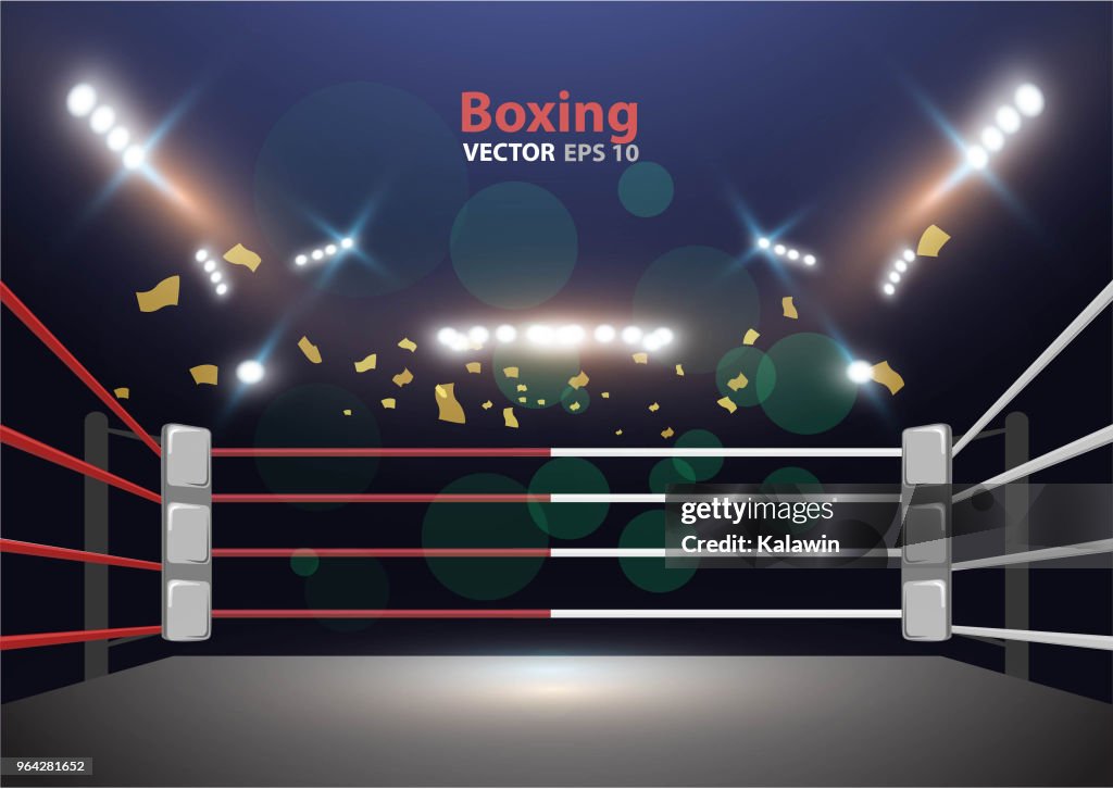 Printable Boxing Rings Boxing Ring High-Res Vector Graphic - Getty Images