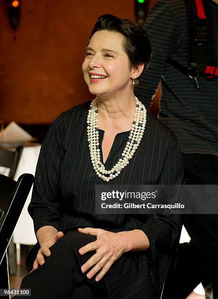 Isabella Rossellini attends the Sundance Channel screening of "Big Night" at Tangerine on February 4, 2010 in Philadelphia, Pennsylvania.