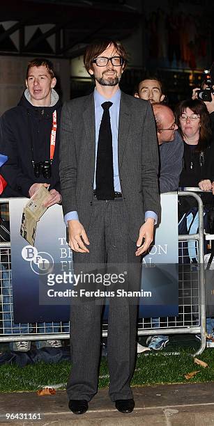 Jarvis Cocker attends the Opening Gala for The Times BFI London Film Festival which Premiere's 'Fantastic Mr Fox' at Odeon Leicester Square on...