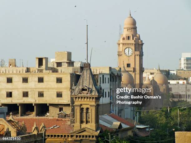 karachi -a high angle view - karachi stock pictures, royalty-free photos & images