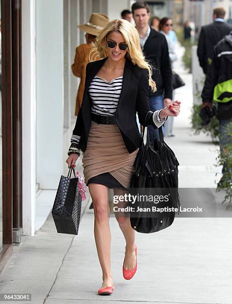 Amber Heard is seen at Atelier Gavert on February 4, 2010 in Los Angeles, California.