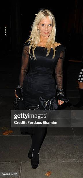 Gail Berry attends Archant London Ball at The Landmark Hotel on October 30, 2009 in London, England.
